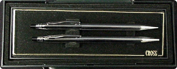 Chrome Pen and Pencil Set
