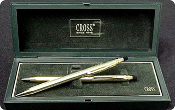 Gold Pen and Pencil Set